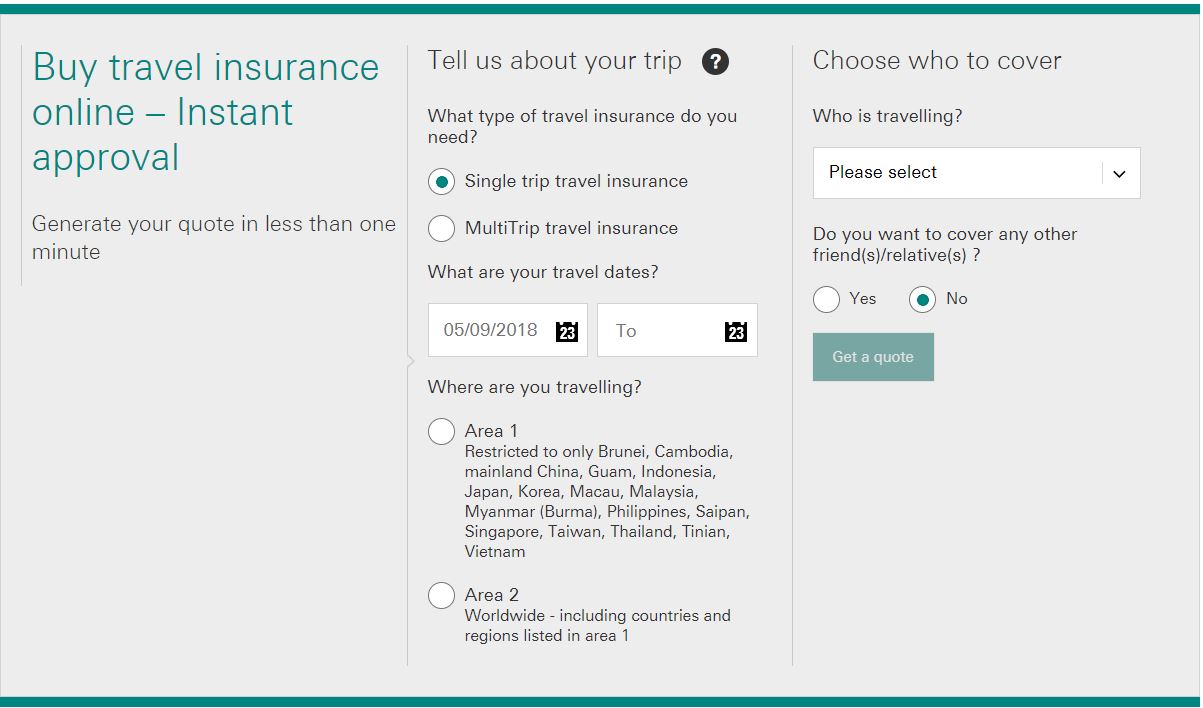 TravelSurance Travel Insurance HSBC HK