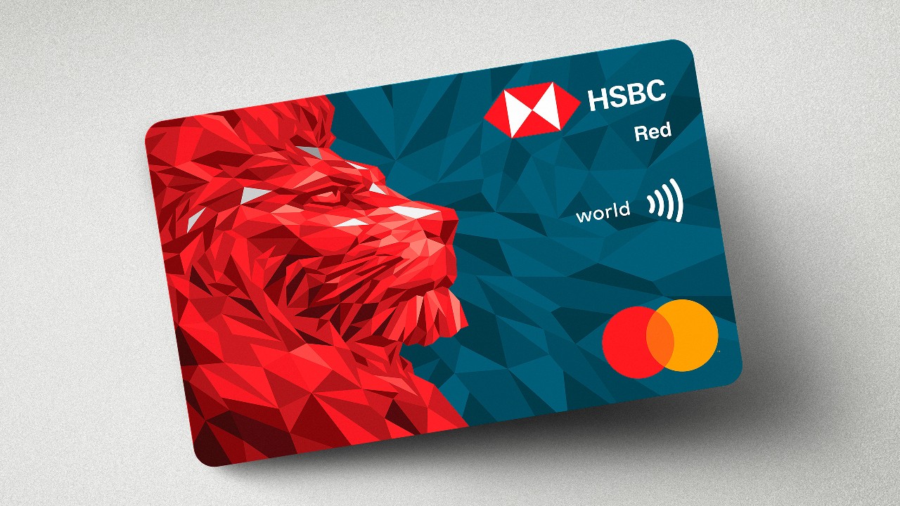 汇丰Red信用卡；图片使用于汇丰Red卡