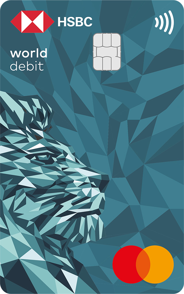 Card face image used for MasterCard Debit Card.