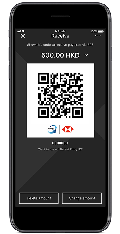 Get paid via QR code step 4