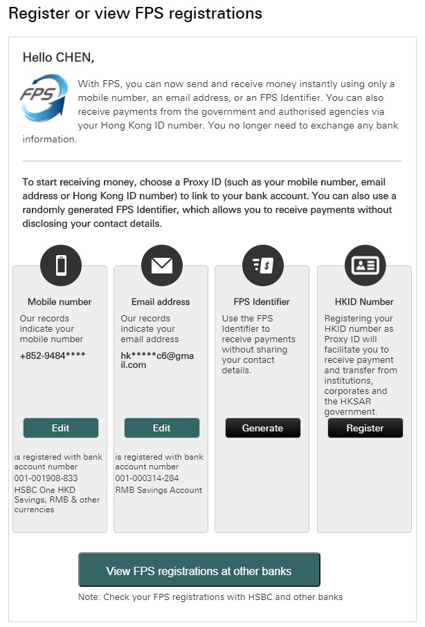 Using Personal Internet Banking step 1
