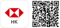 扫码下载香港汇丰流动理财应用程序
