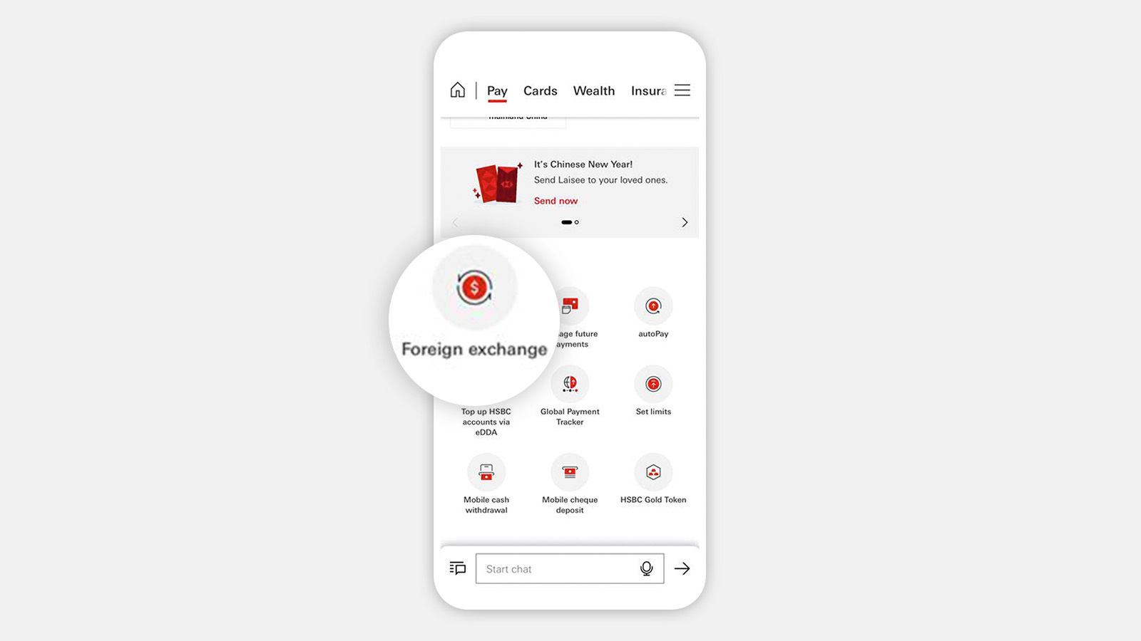 FX landing page