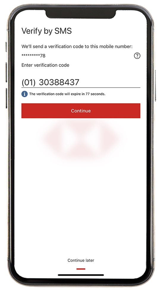 activate your Mobile Security Key with dual-password setup step5