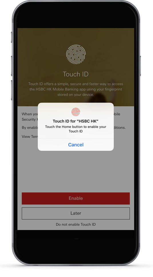The new Mobile Security Key and Touch ID - HSBC HK