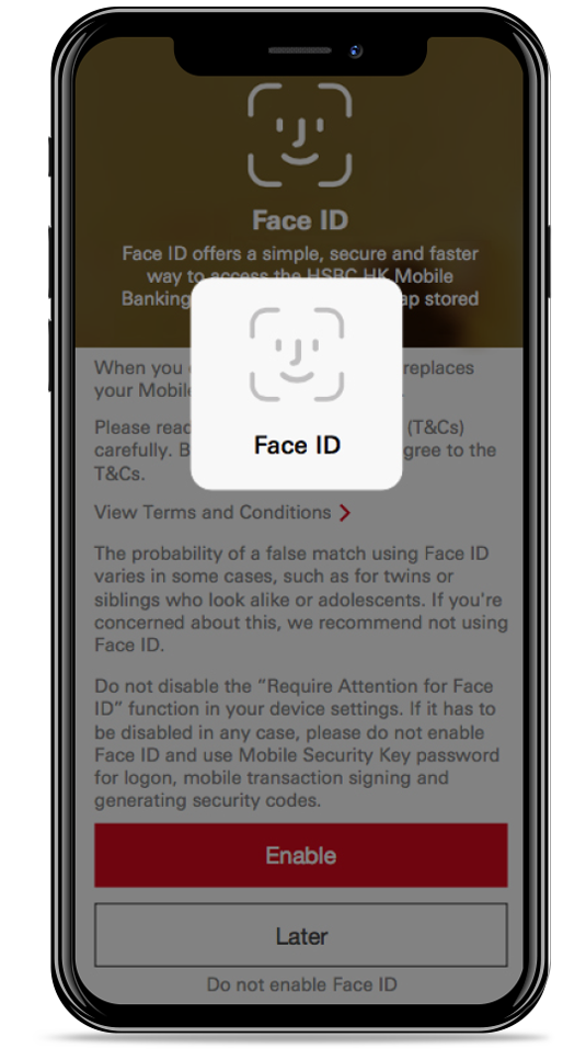 The new Mobile Security Key and Touch ID - HSBC HK